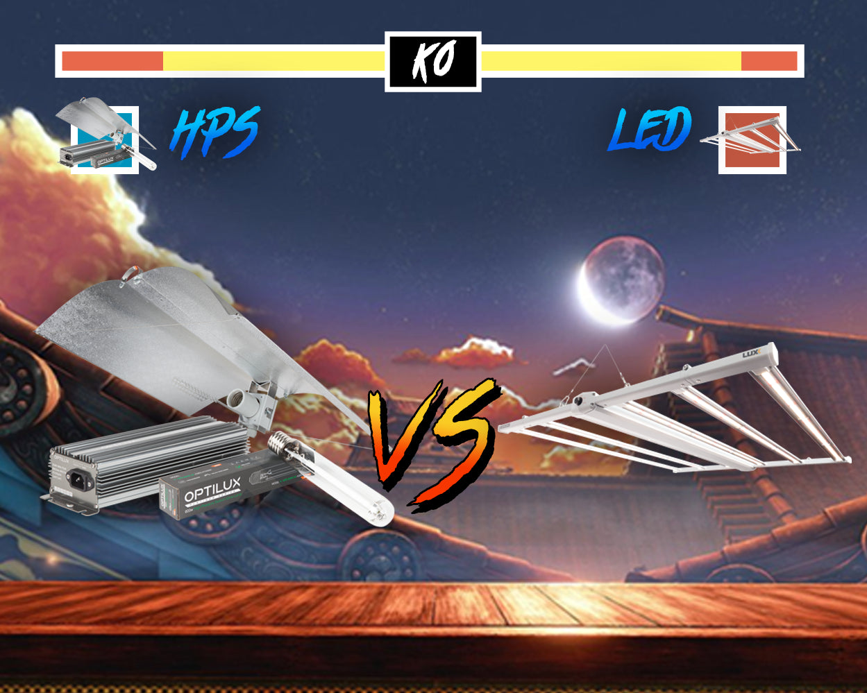 HPS vs LED Grow Lights