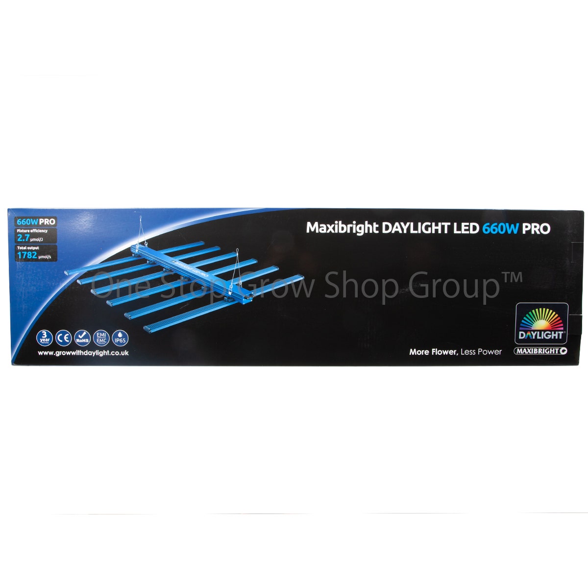 Maxibright Daylight LED 660w Pro Grow Light (Boxed)