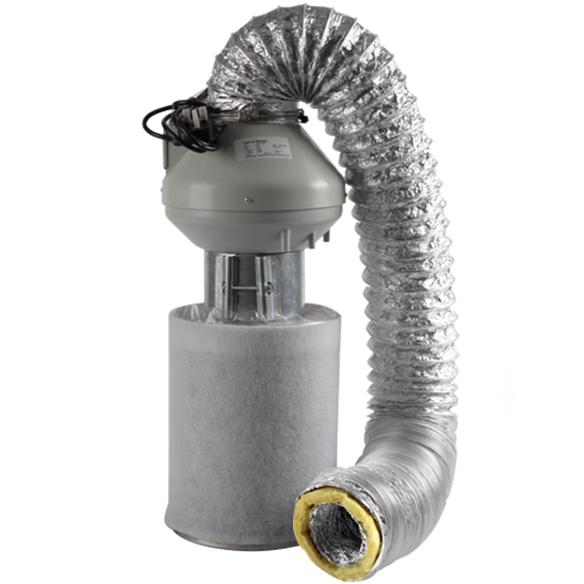 RVK Fan, Rhino Pro & Acoustic Ducting Extraction Kit