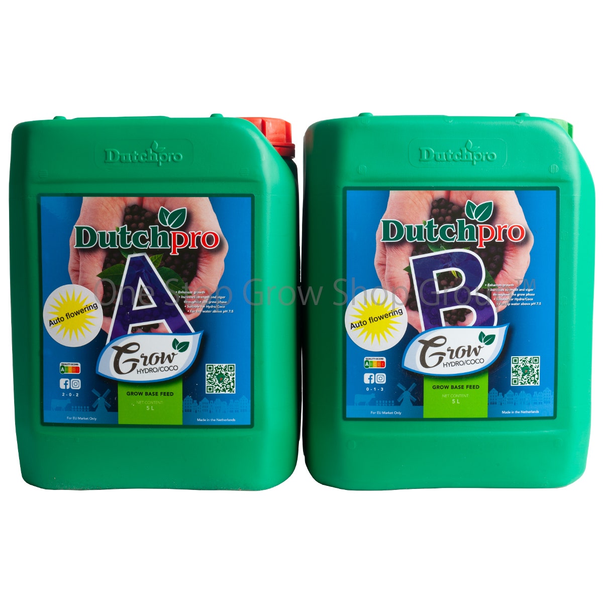 Dutch Pro - Autoflower Grow - Hydro/Coco A&B HW