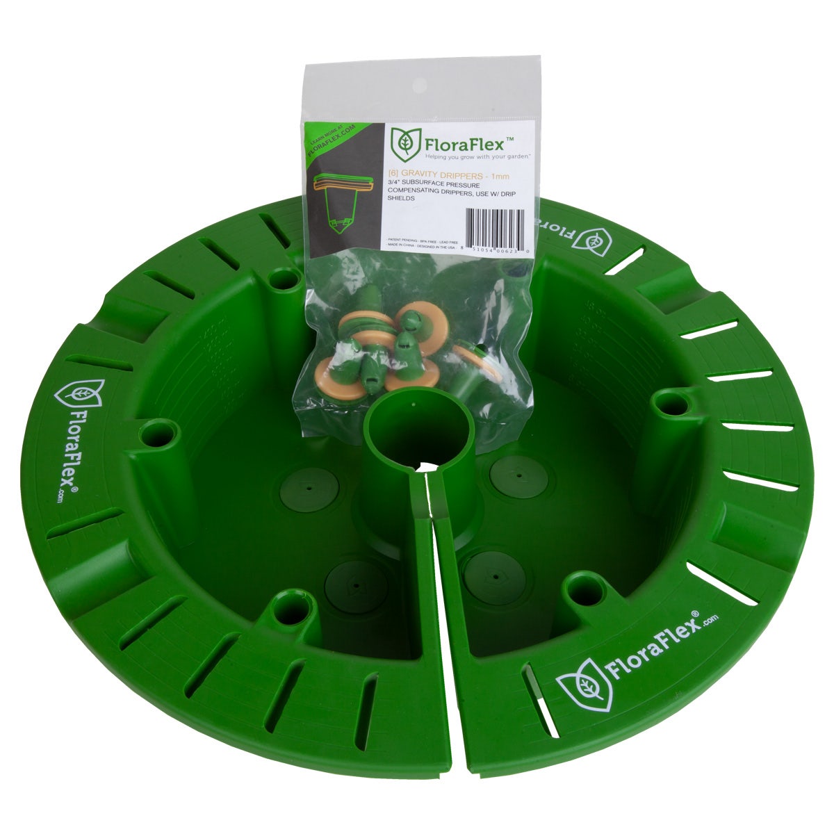 Floraflex Round Flood & Drip Shield (2mm Gravity Dripper)