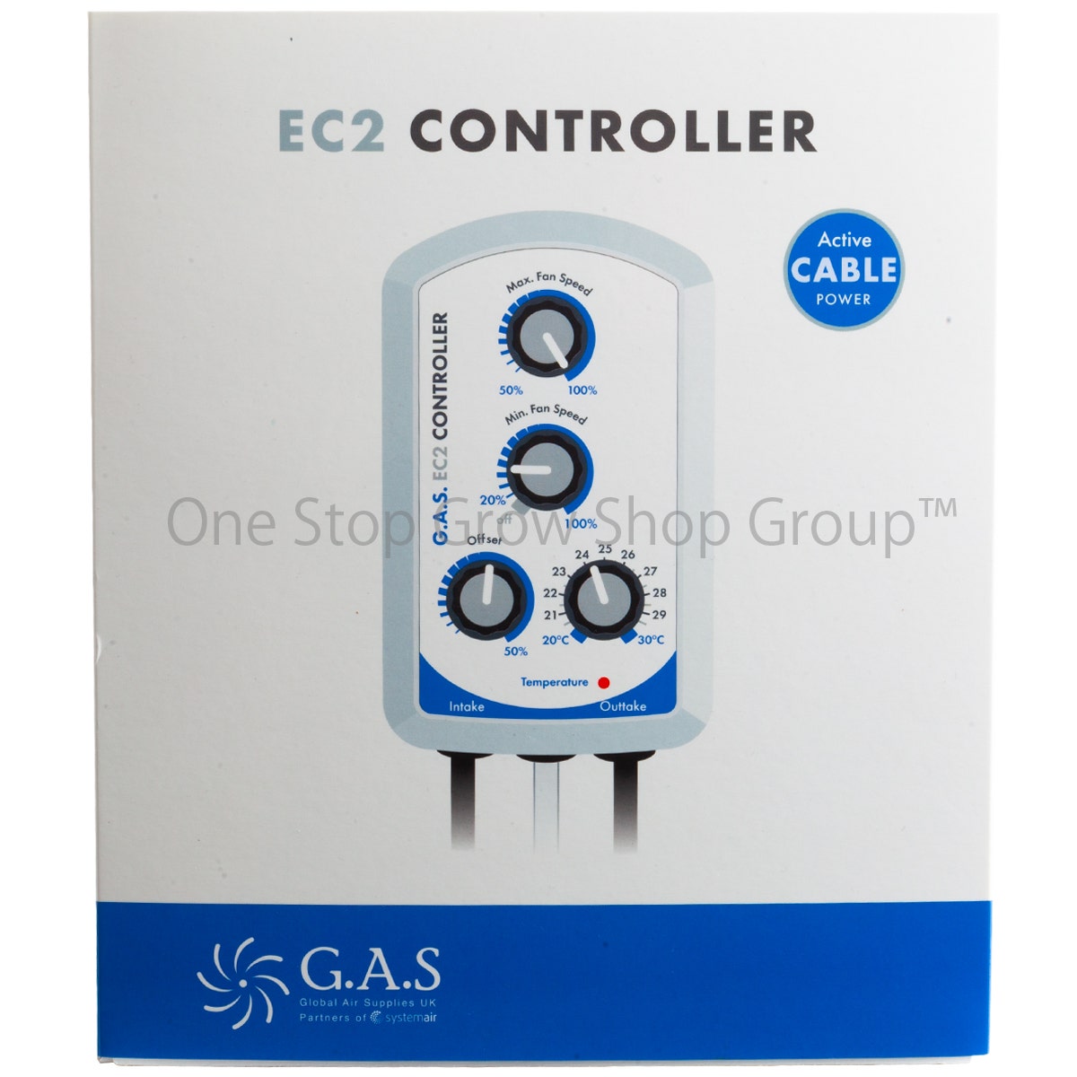 G.A.S - EC2 Thermostatic Fan Speed Controller with Balancer