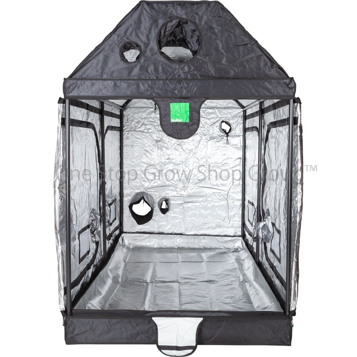 BudBox Pro - Pitched Roof - 1.2m x 2.4m x 1.8m - Loft Grow Tent