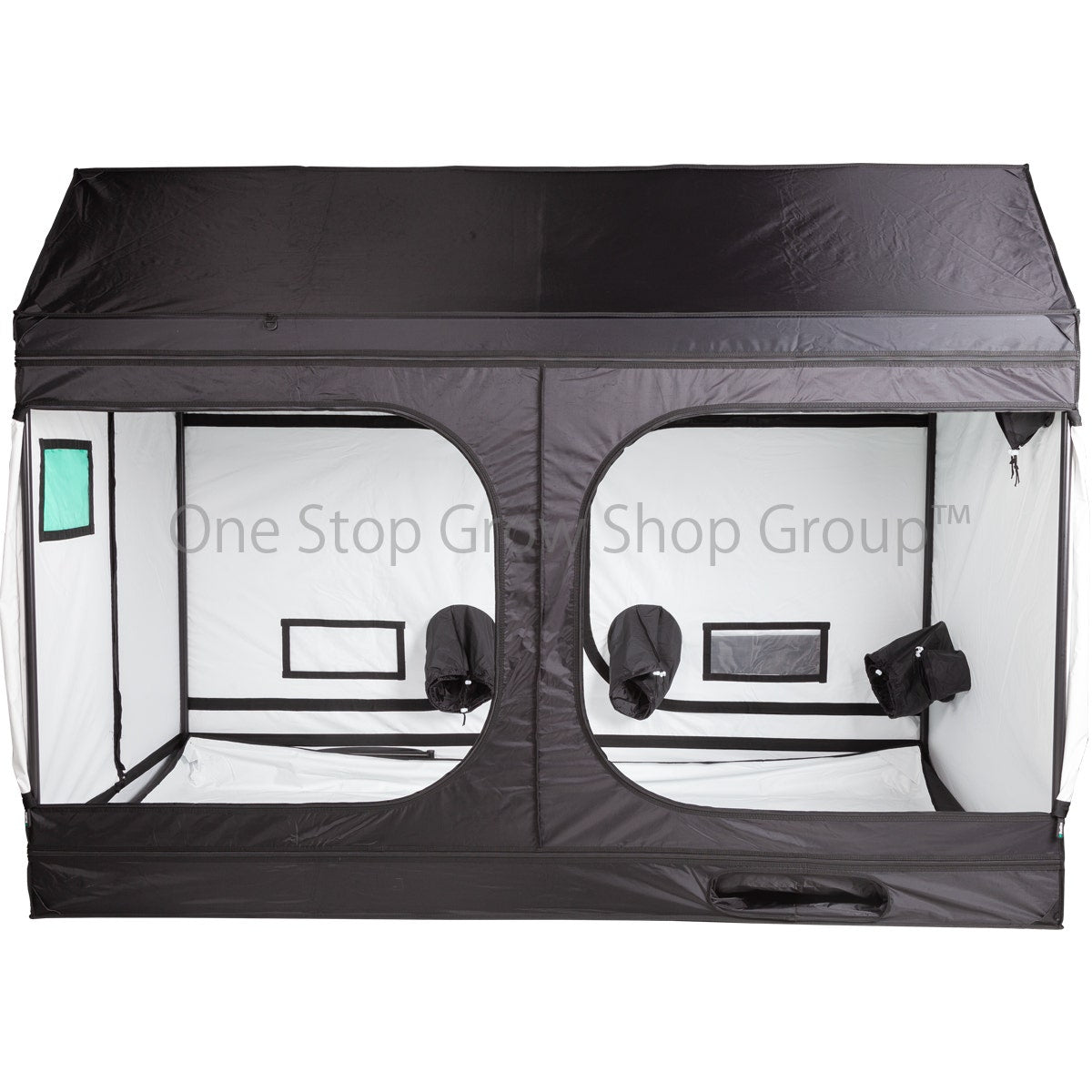 BudBox Pro - Pitched Roof - 1.2m x 2.4m x 1.8m - Loft Grow Tent