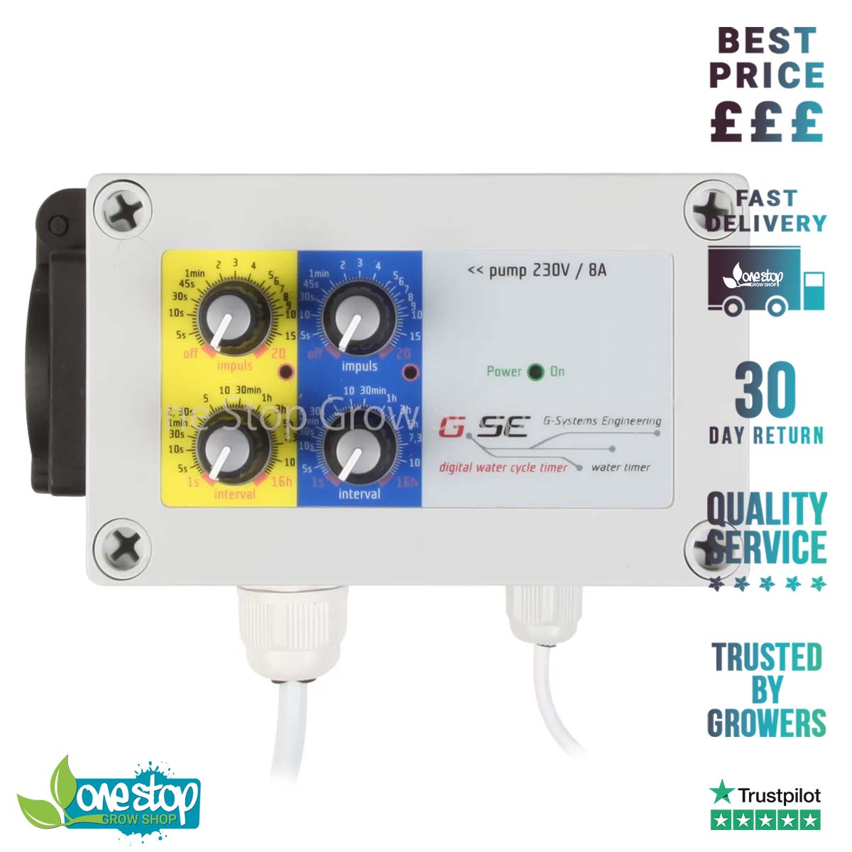 GSE Digital Water Cycle Timer (10-Amp)