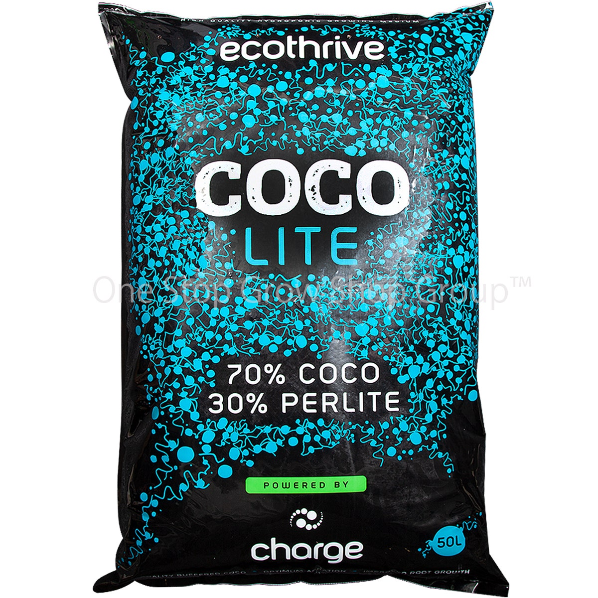 Ecothrive Coco 70/30 Lite Mix - Pre-Mixed with Charge (1%) 50 Litres
