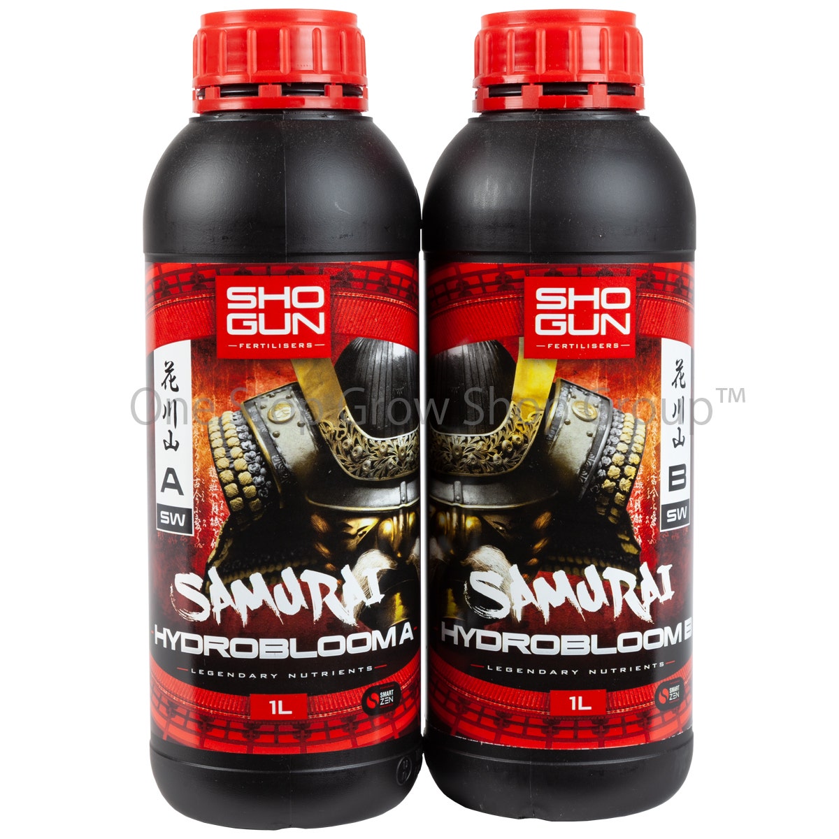 Shogun Fertilisers - Samurai Hydro Bloom Nutrient A&B - For Soft Water