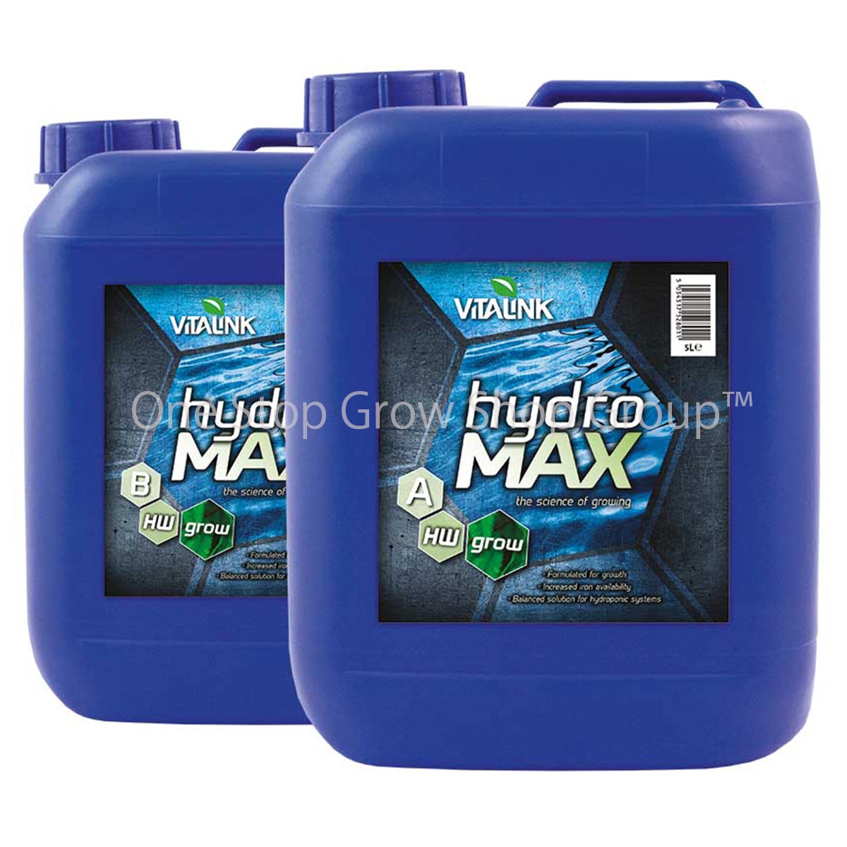 Vitalink - Hydro MAX Grow A&B - Hard Water