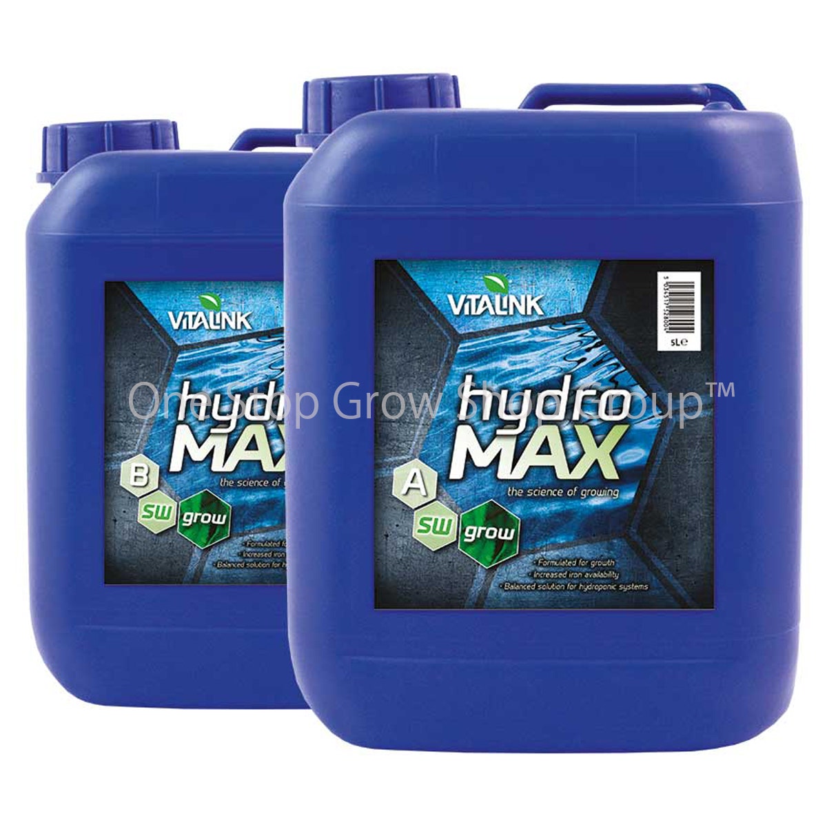 Vitalink - Hydro MAX Grow A&B - Soft Water