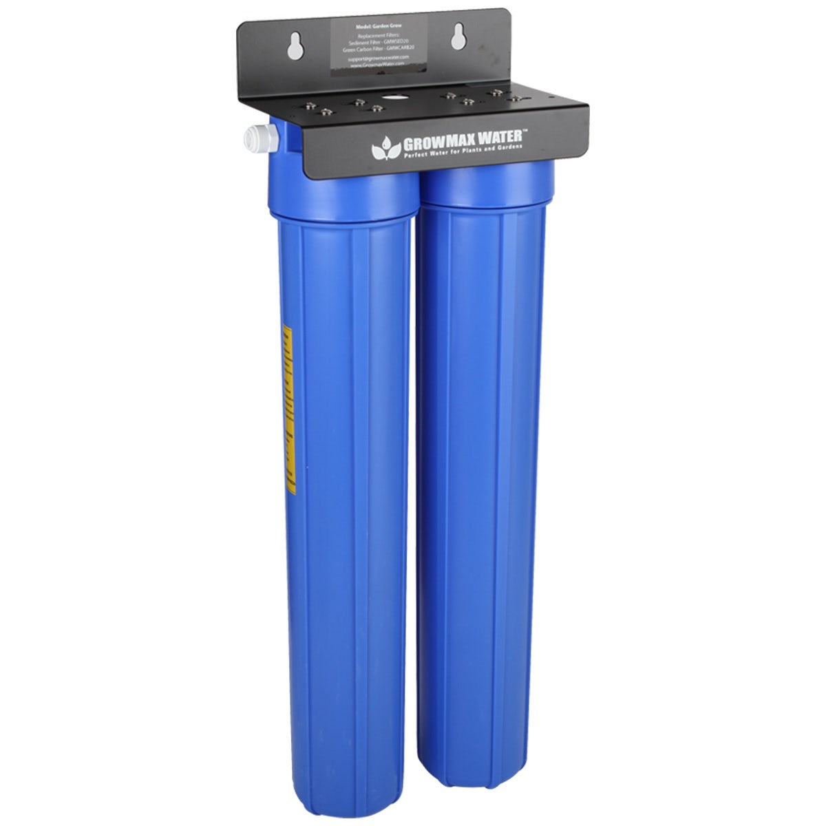 Super Grow 800. Sistema di filtrazione dell'acqua a 2 stadi ad alta capacità. Ideale per l'uso in grandi giardini, vivai e colture. GrowMax Water Super Grow 800. Sistema di filtrazione dell'acqua a 2 stadi ad alta capacità. Ideale per l'uso in grandi giardini, vivai e colture. GrowMax Water