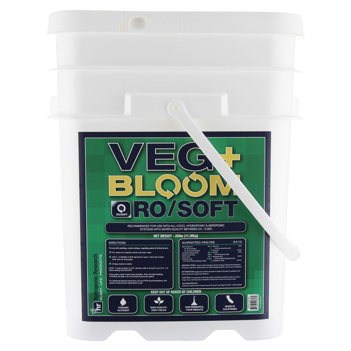 Veg+Bloom - RO/SOFT Base