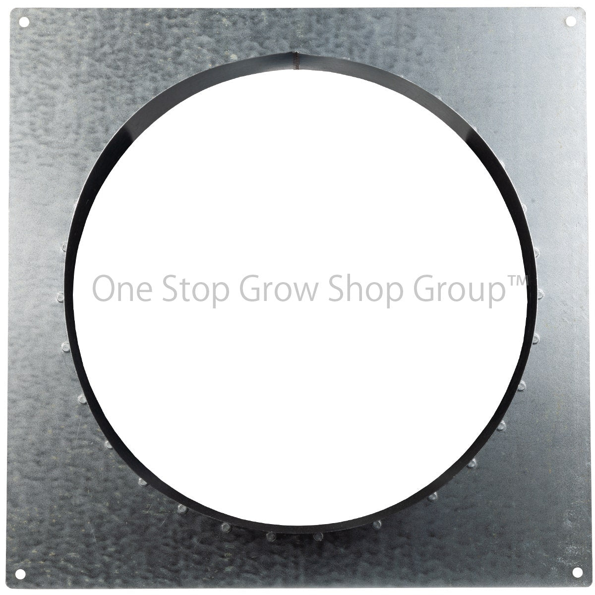 Square Duct to Wall Spigot