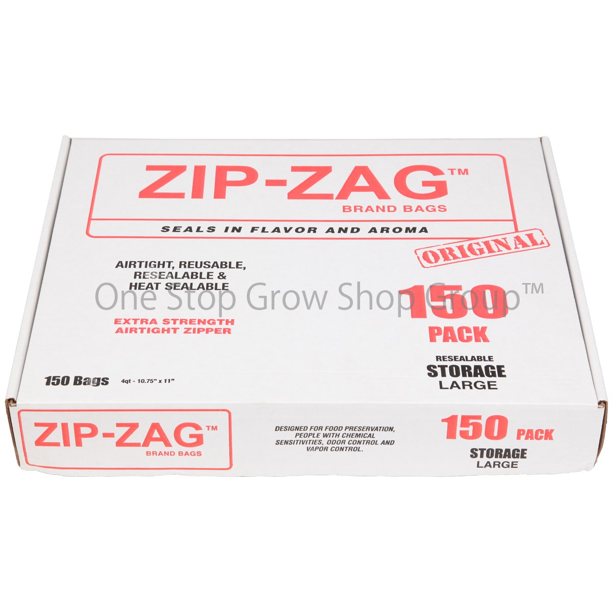 Zip-Zag Brand Smellproof Bags
