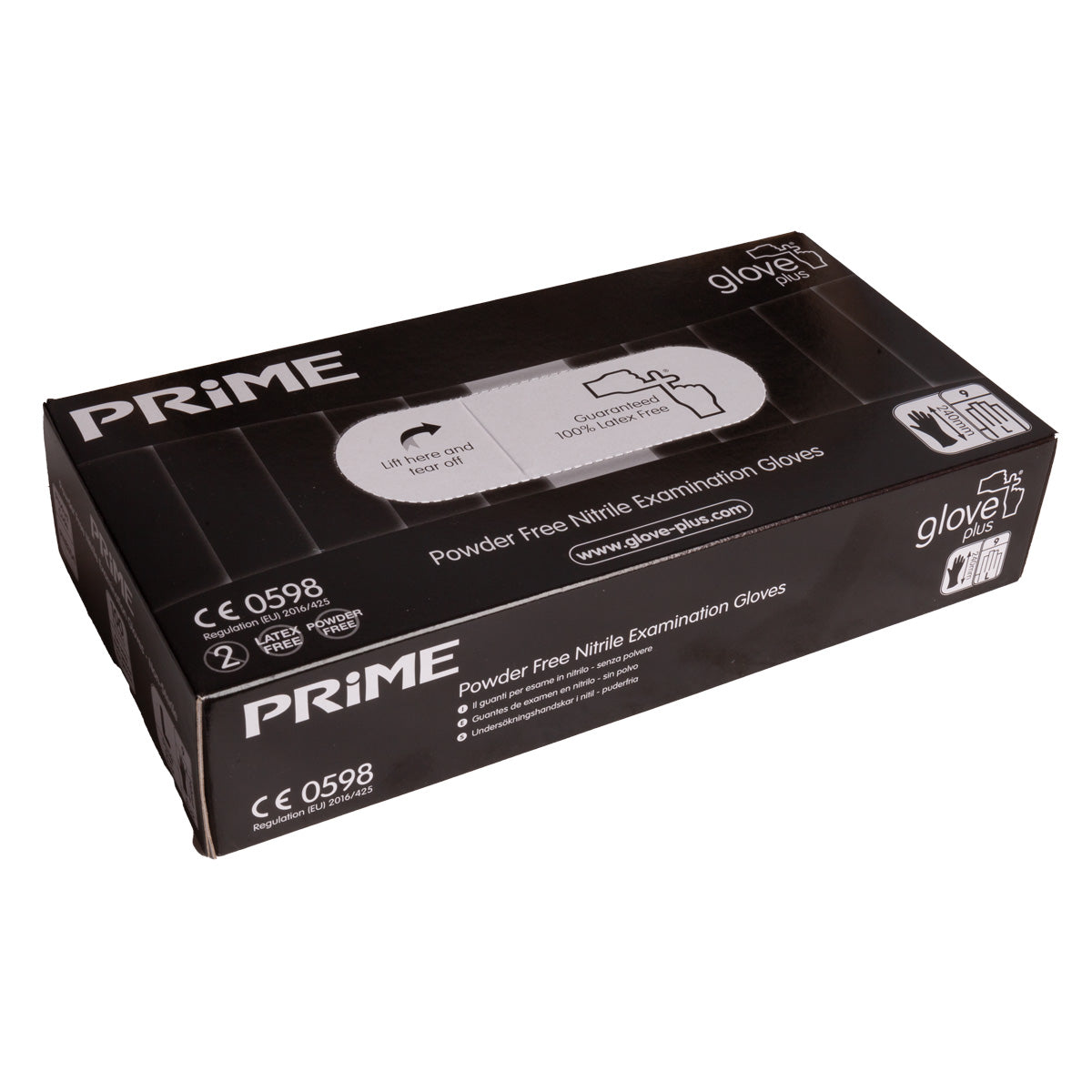 Black Nitrile Gloves (50 Pairs)