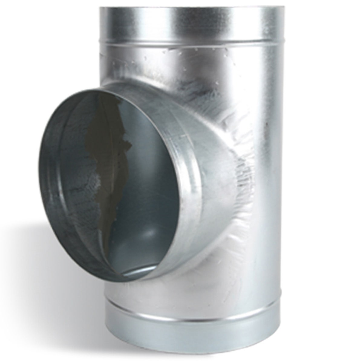 Pressed T-Piece Rigid Ducting Part