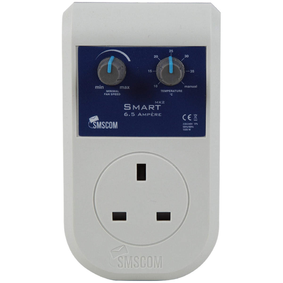 SMSCom 6.5-Amp Plug-In Smart Fan Speed Controller