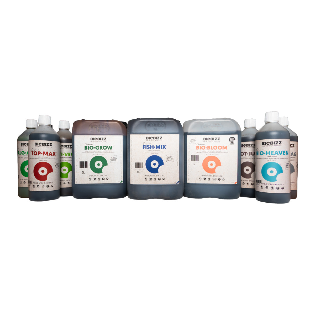 BioBizz Full Soil Nutrient Kit (1–8 Plants)