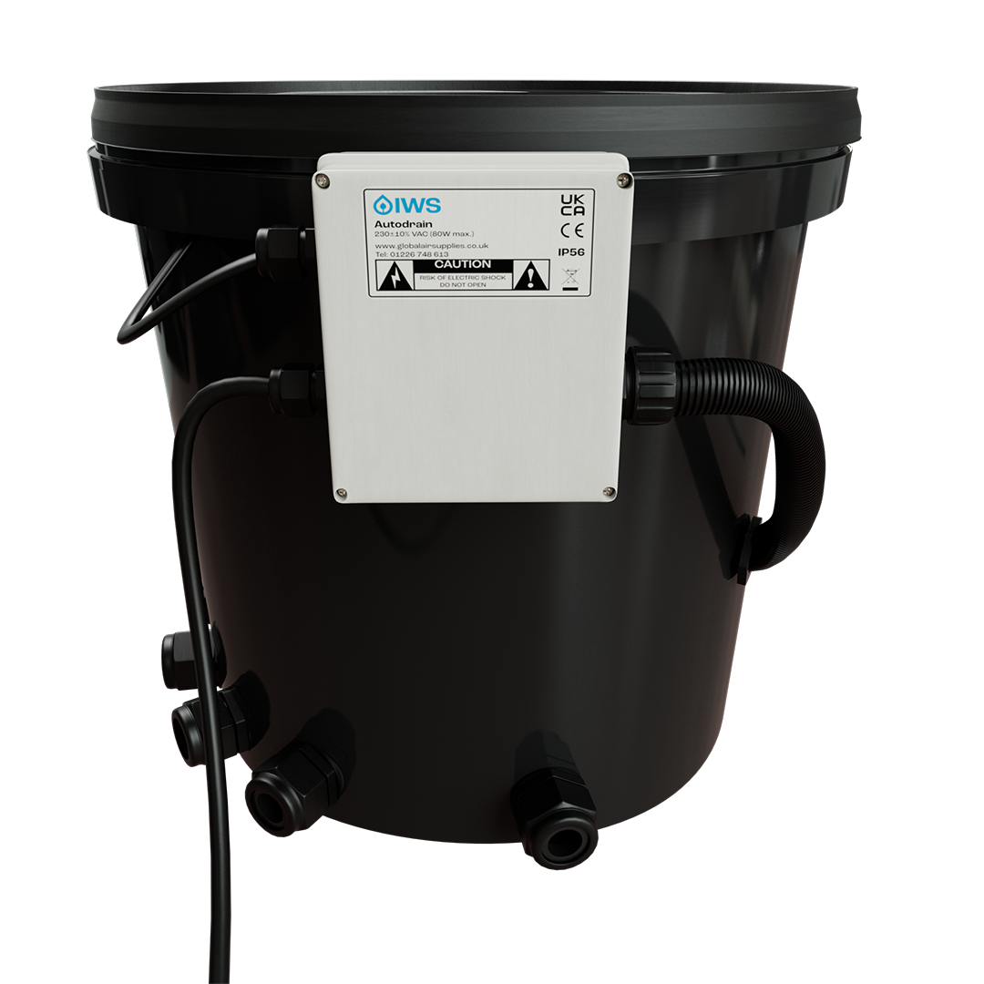 IWS AutoDrain System — Standard Pipe / Standard Trays