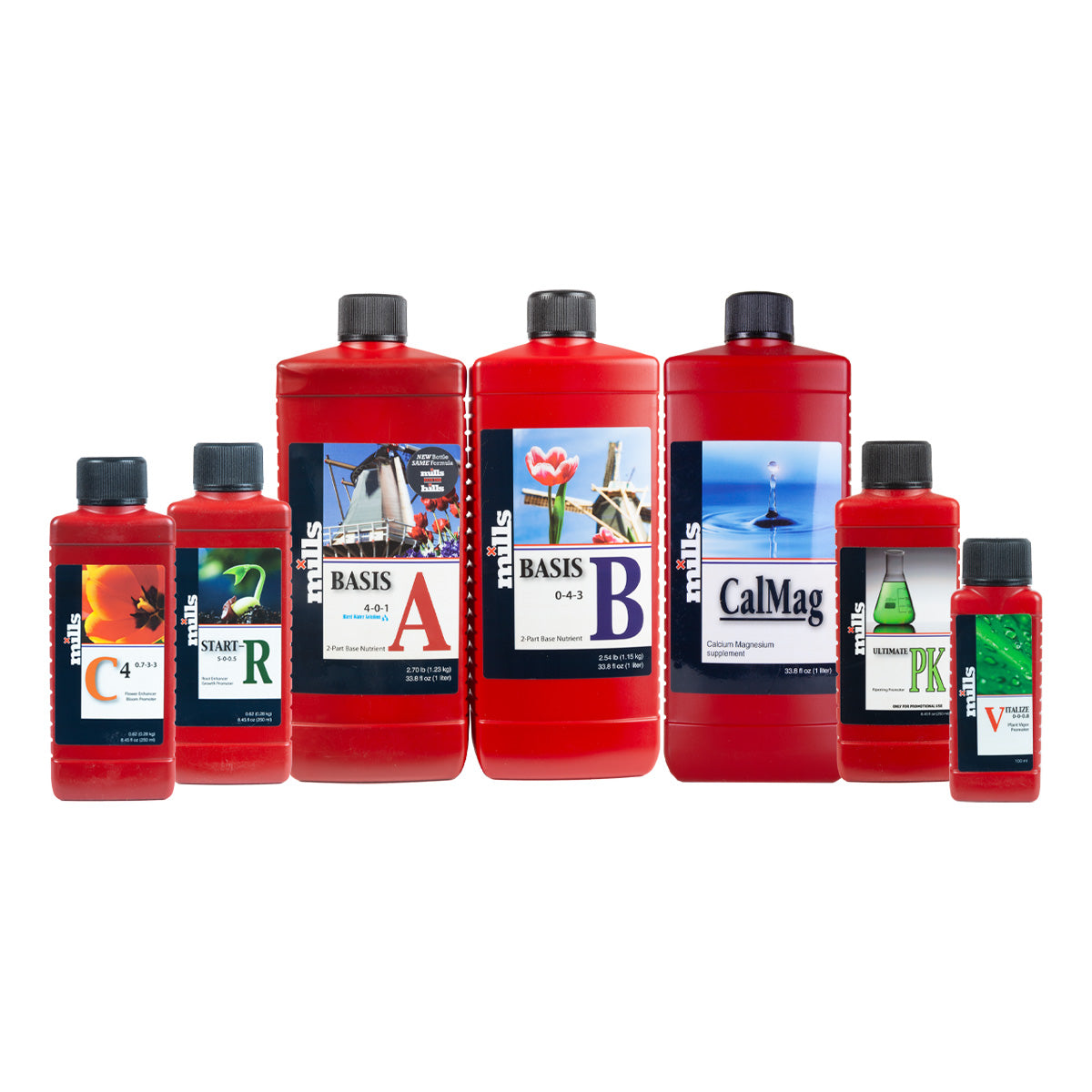 Mills Nutrient Full Coco Kits (1-8 Plants)