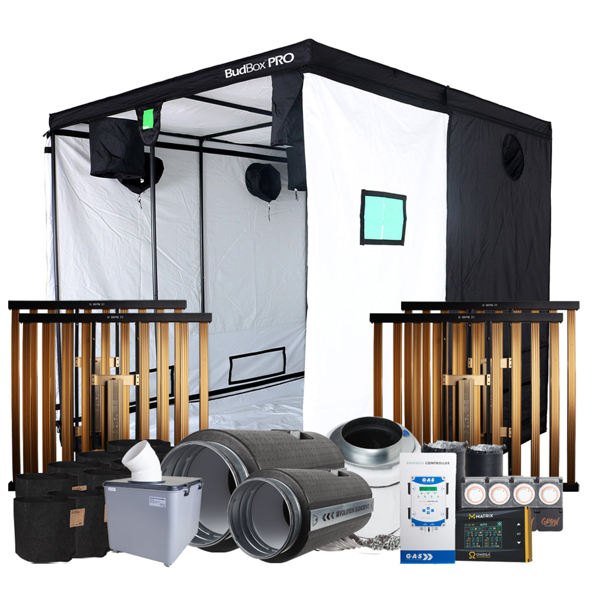 Omega Infinity 3.0 Pro 600W LED Grow Tent Kit – 2.4m x 2.4m
