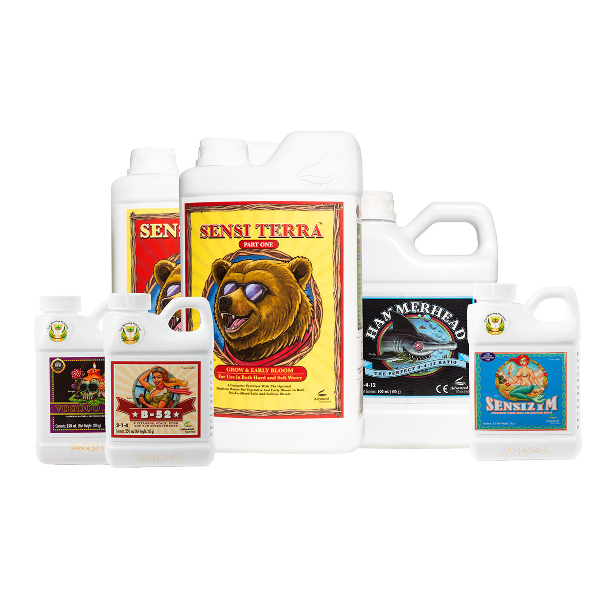 Advanced Nutrients Full Soil Nutrient Kits (1–8 Plants)