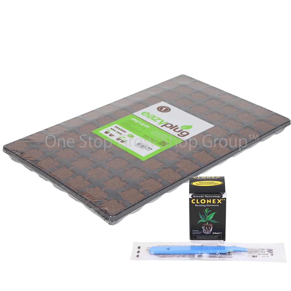 Cutting Taking Essentials - Rooting Plugs, Clonex and Scalpel