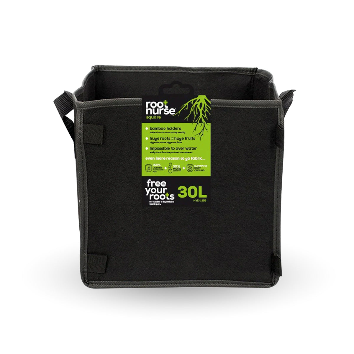 Root Nurse Square Fabric Pots