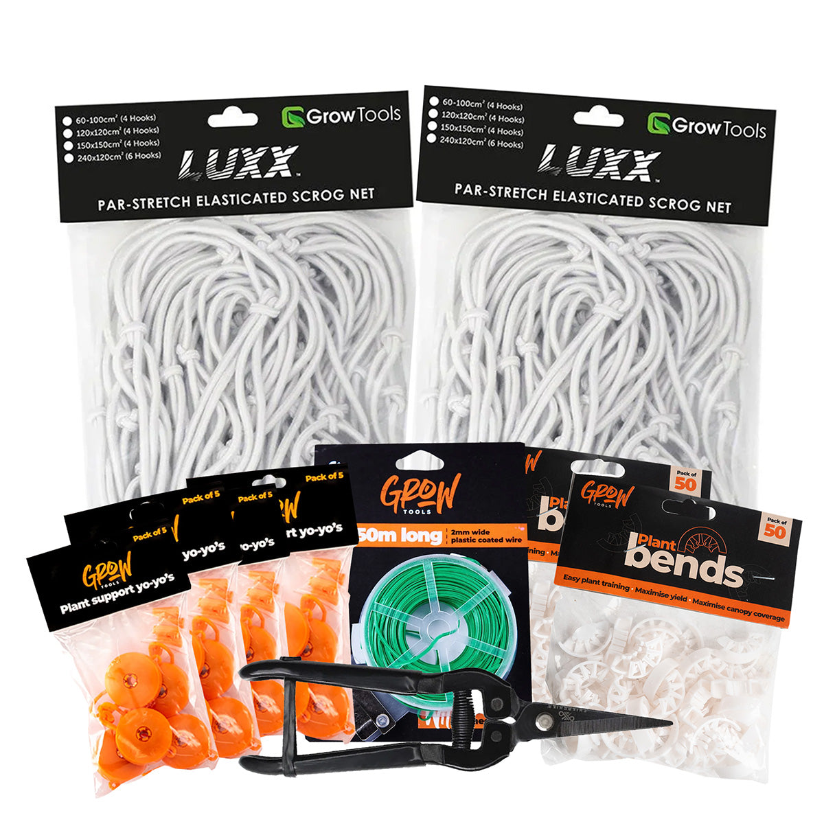 Complete Plant Training and SCROG Kit