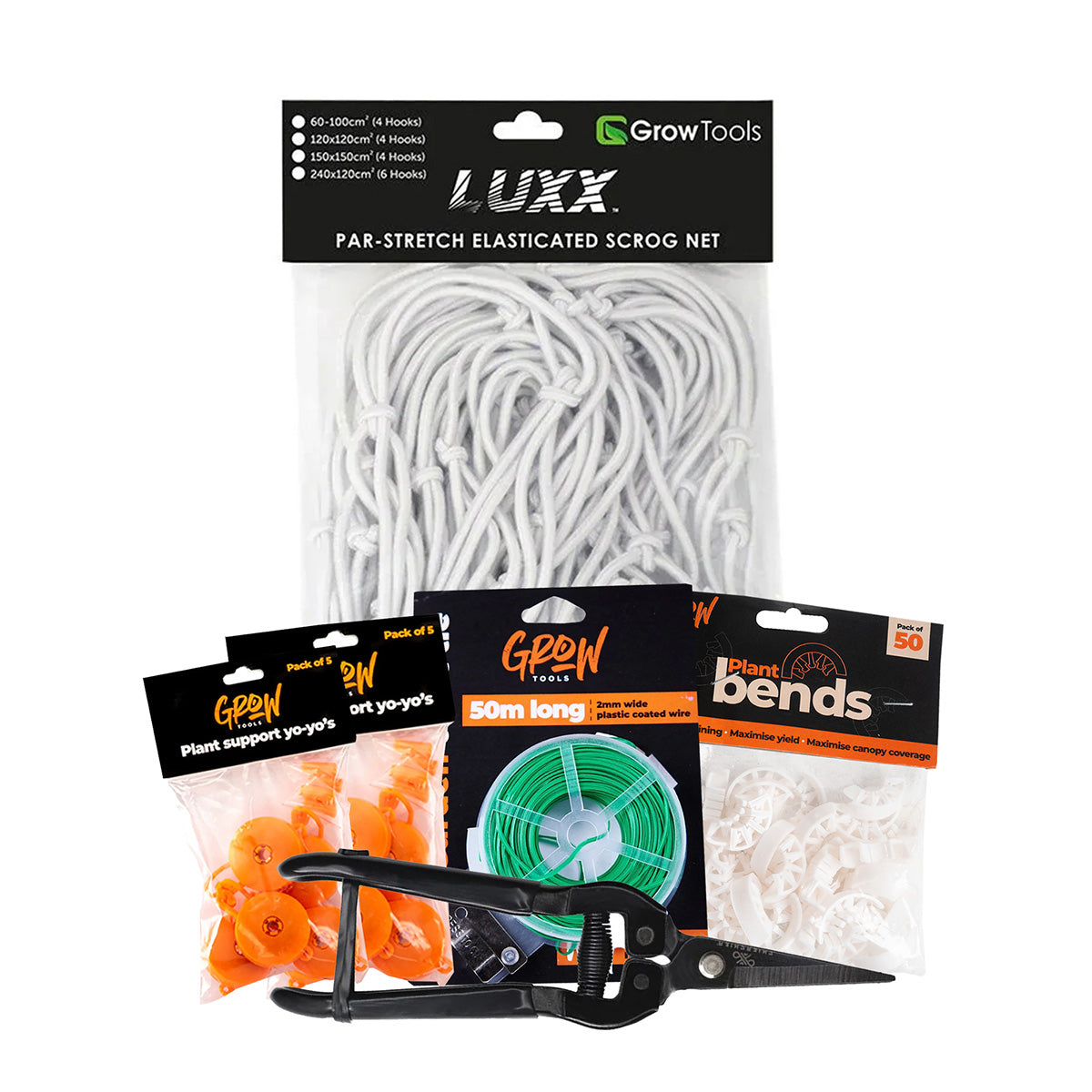 Complete Plant Training and SCROG Kit