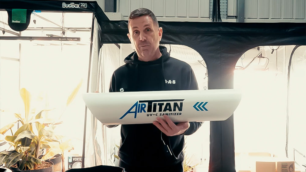 How the Air Titan UV-C Sanitizer Protects Your Grow Room from Rot, Mould and Bacteria