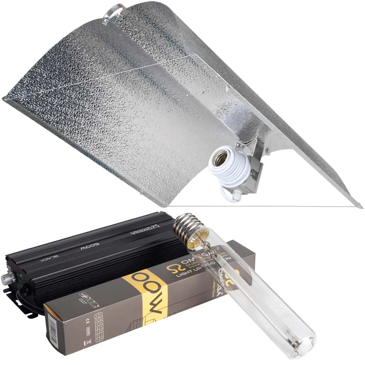 600w Grow Light Kits with Omega Ballast Lamp