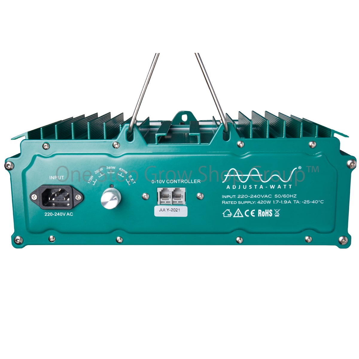Adjusta watt clearance 1000w ballast
