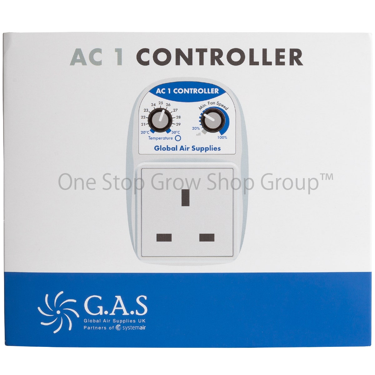 G.A.S AC1 Thermostatic Fan Speed Controller