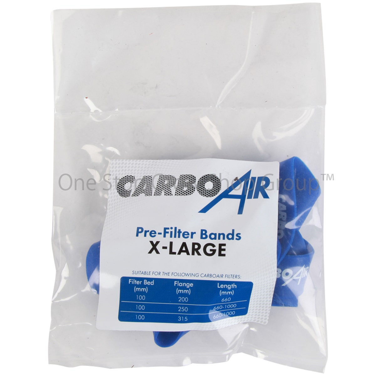 CarboAir Pre-Filter Bands