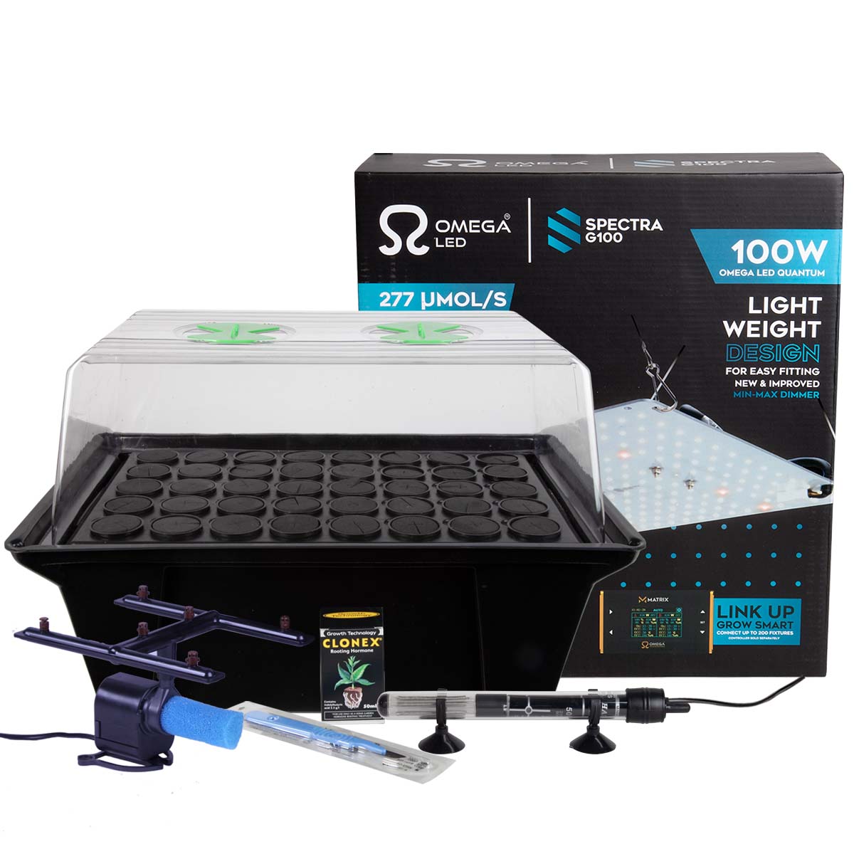 LED Aeroponic Propagator Kits