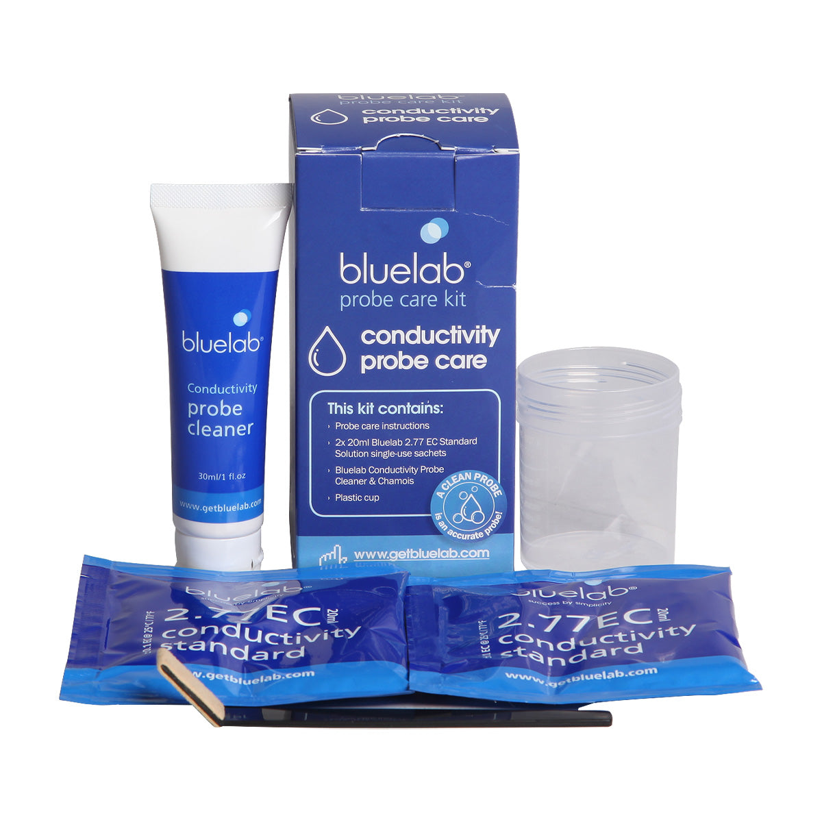 Bluelab Conductivity Probe Cleaning Kit for EC/CF/PPM Truncheon