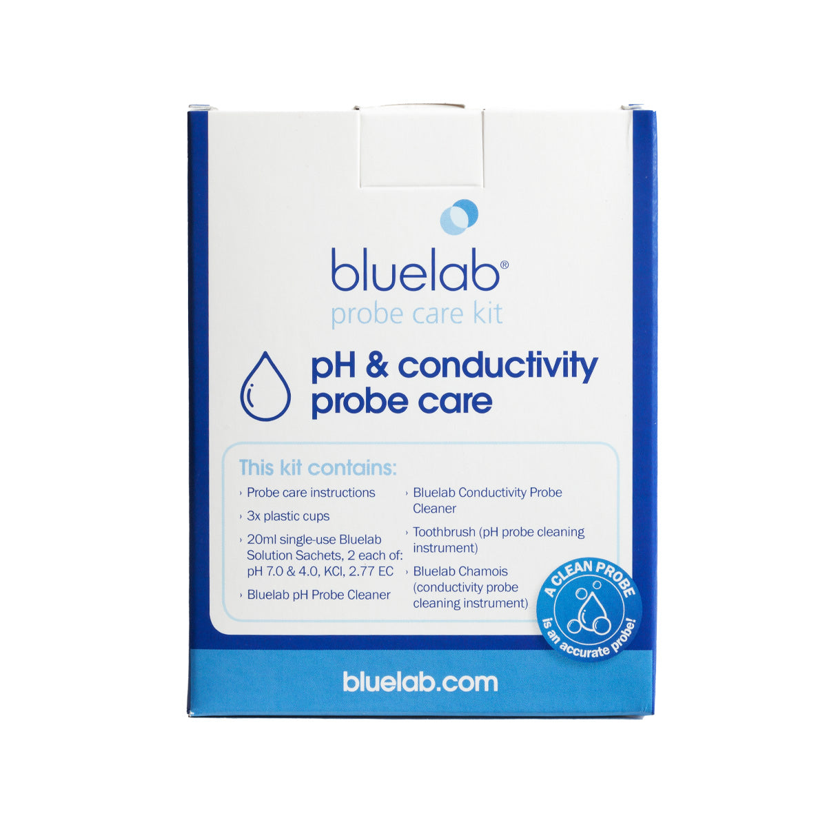 Bluelab pH & EC Meter Cleaning and Calibration Combined Kit