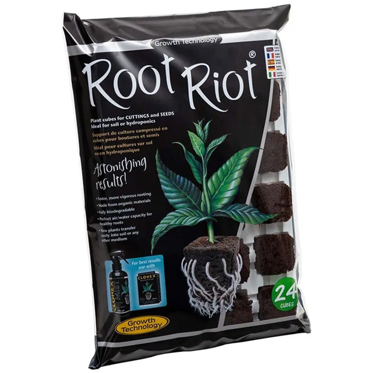 Budget Bay6 Miniprop & Omega 9w Clone LED Propagation Tent Kit