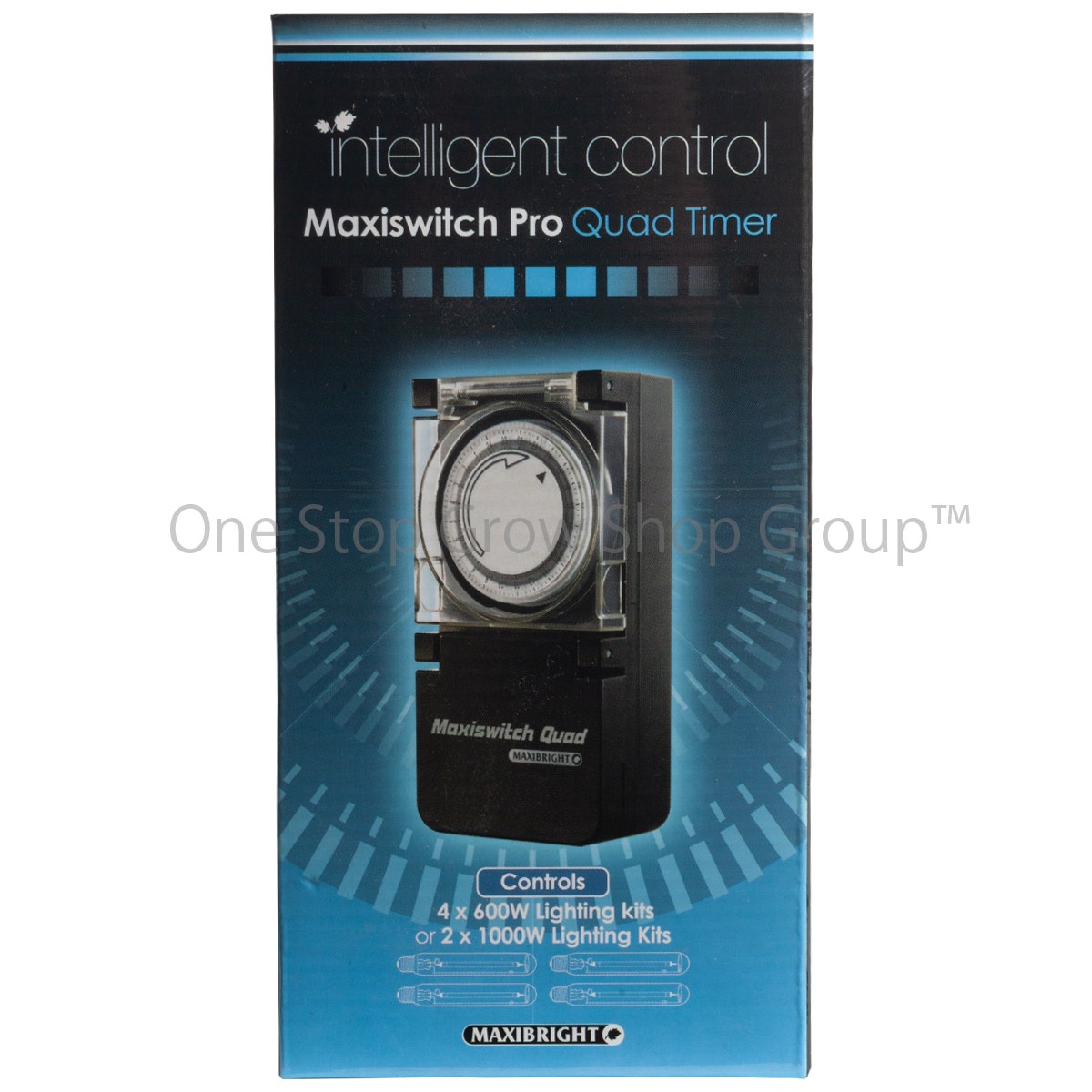 Maxibright Quad Timer 13 Amp