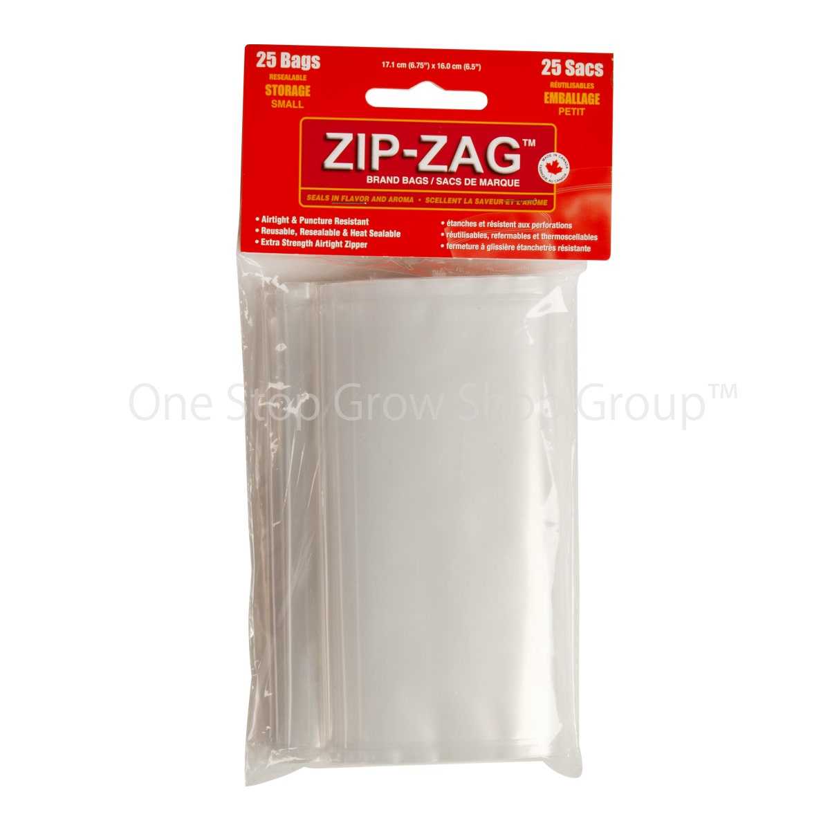 Zip-Zag Brand Smellproof Bags