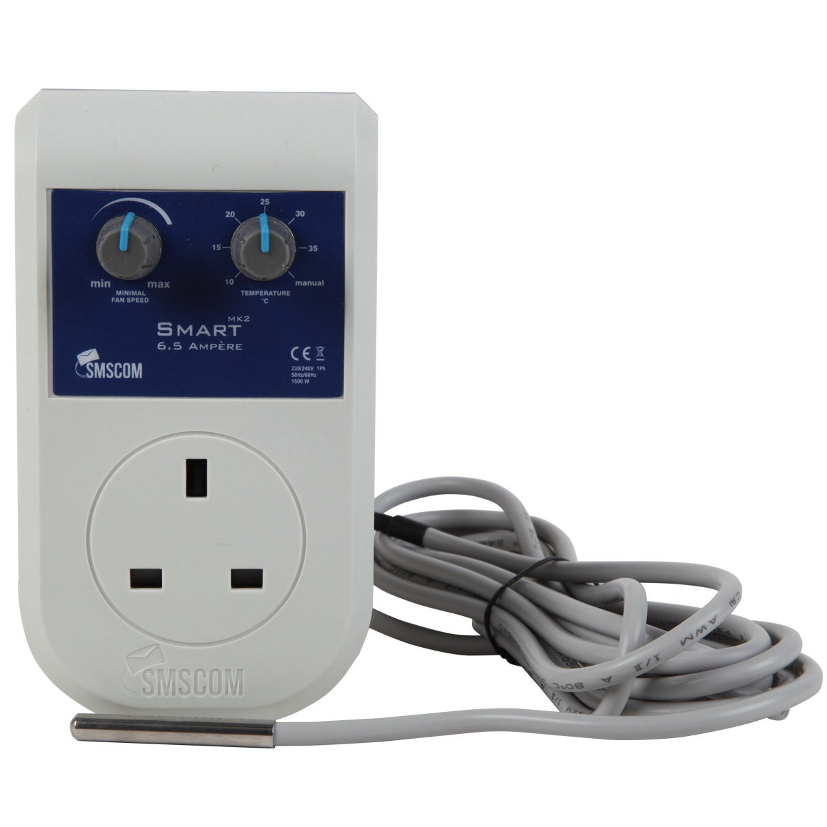 SMSCom 6.5-Amp Plug-In Smart Fan Speed Controller