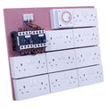 Omega MDF Lighting Timer Boards with Fan Sockets