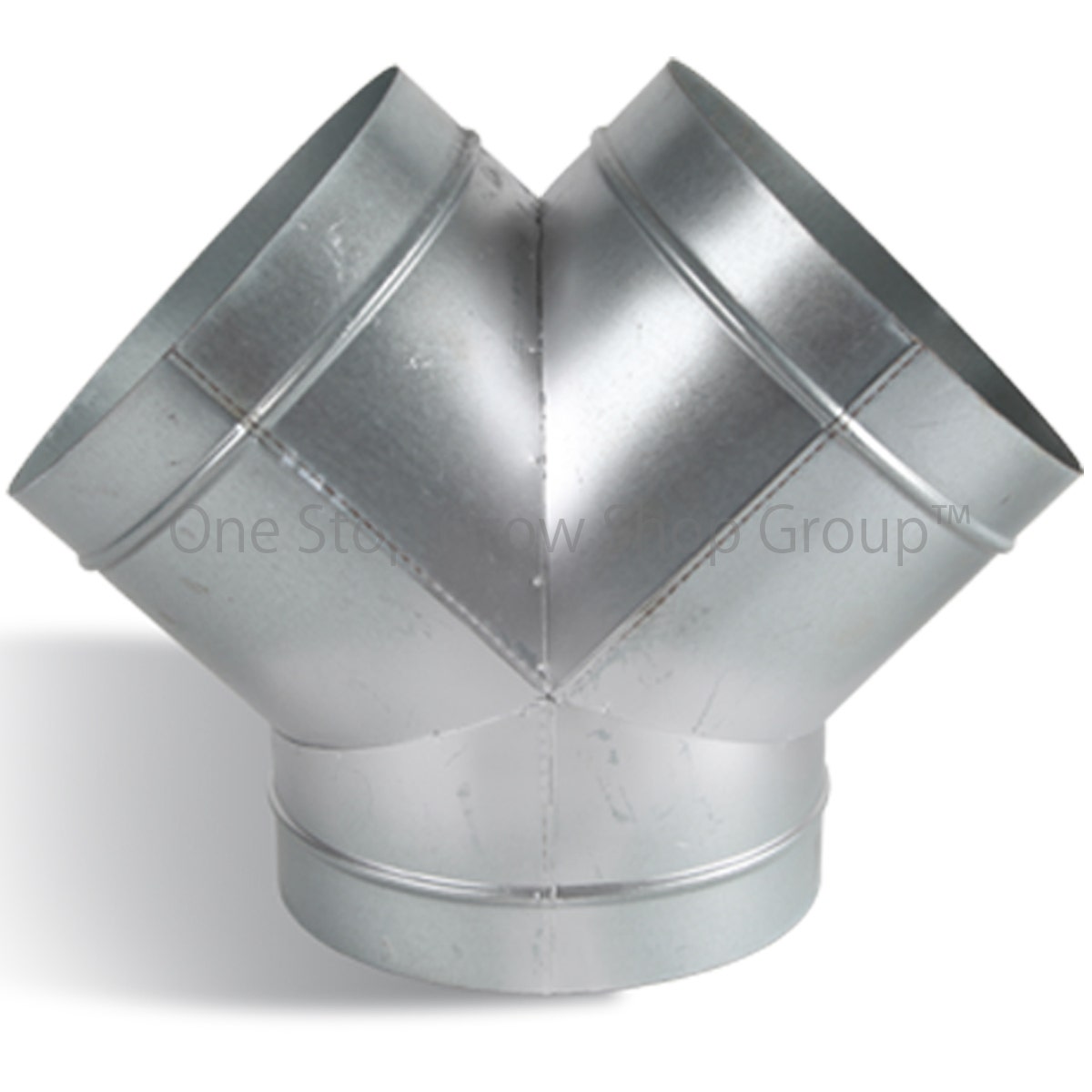 Pressed Equal Y-Piece Rigid Duct Part