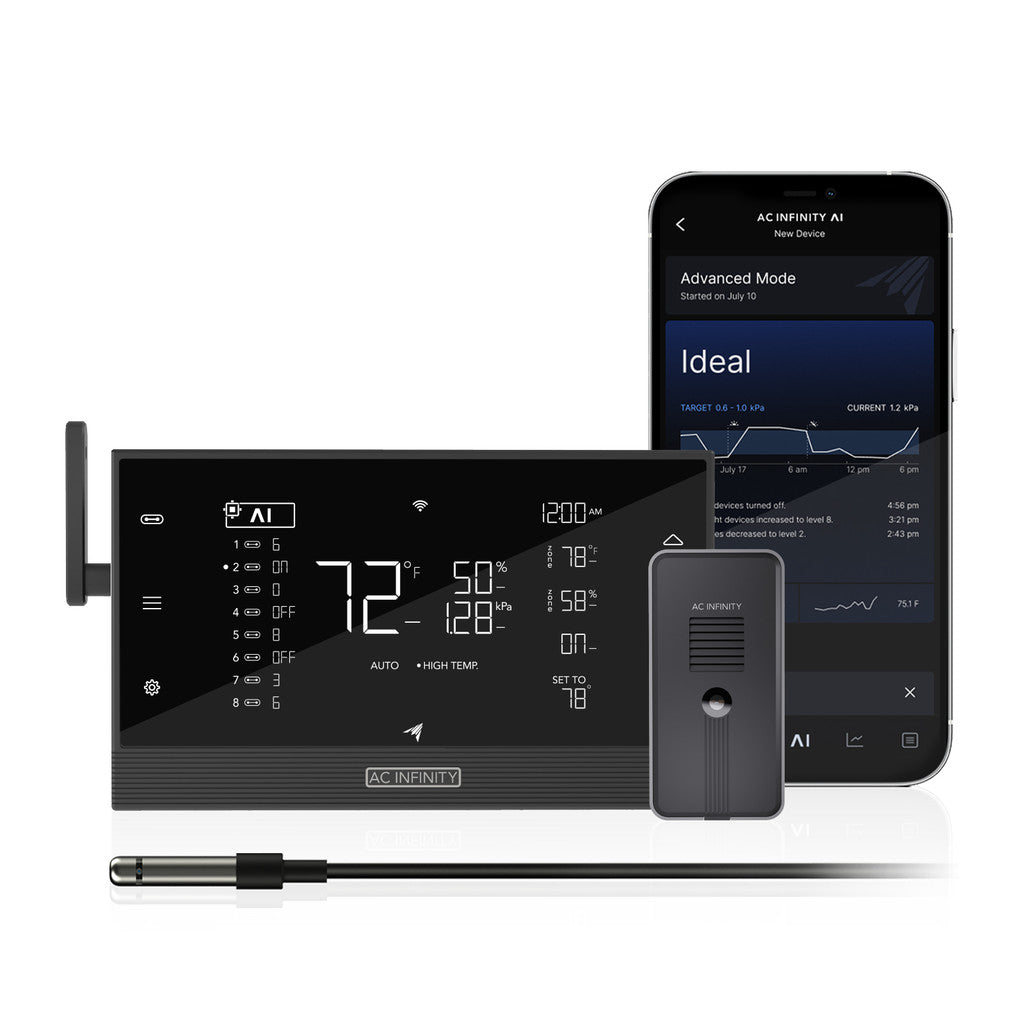 AC Infinity AI+ Environmental Controller - Smart Grow Room Climate Control