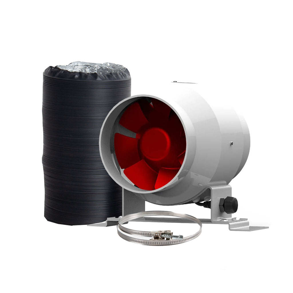 intake fan for grow tent Mammoth Juiced Intake Fan Kit (EC)