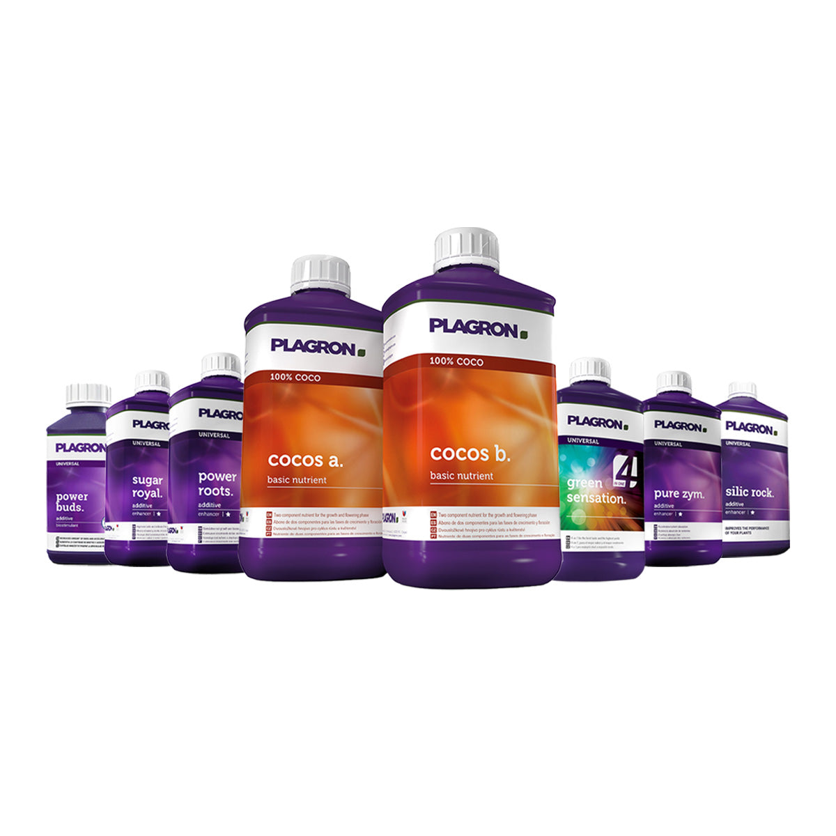 Plagron Full Coco Nutrient Kits (1–8 Plants)