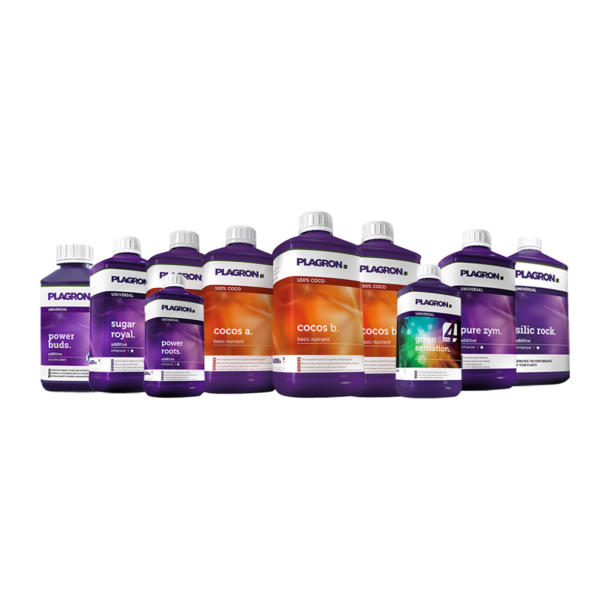 Plagron Full Coco Nutrient Kits (1–8 Plants)