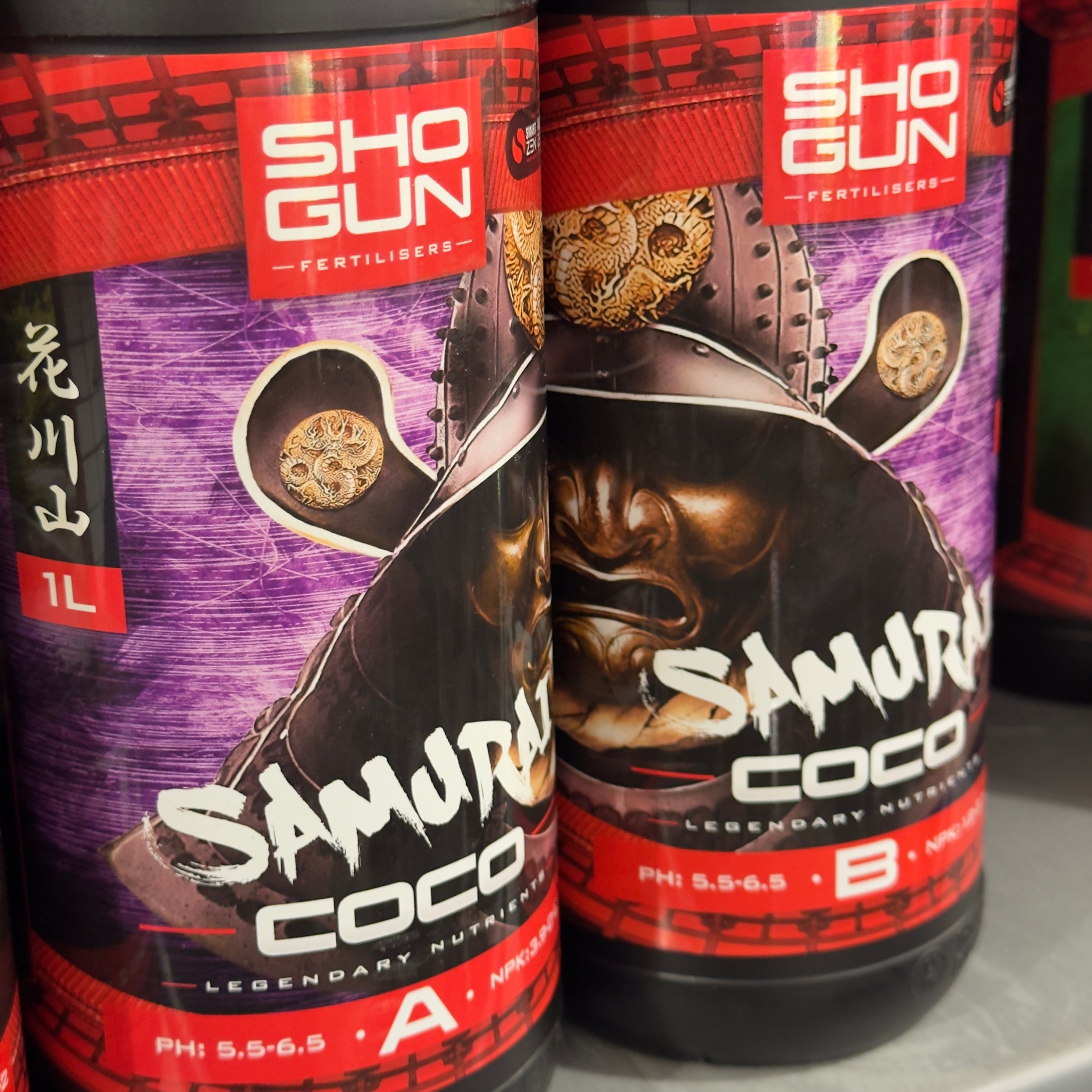 Shogun Fertilisers Full Coco Nutrient Kit (4-8 Plants)