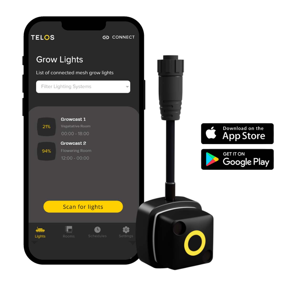 Telos Growcast — Universal Lighting Controller