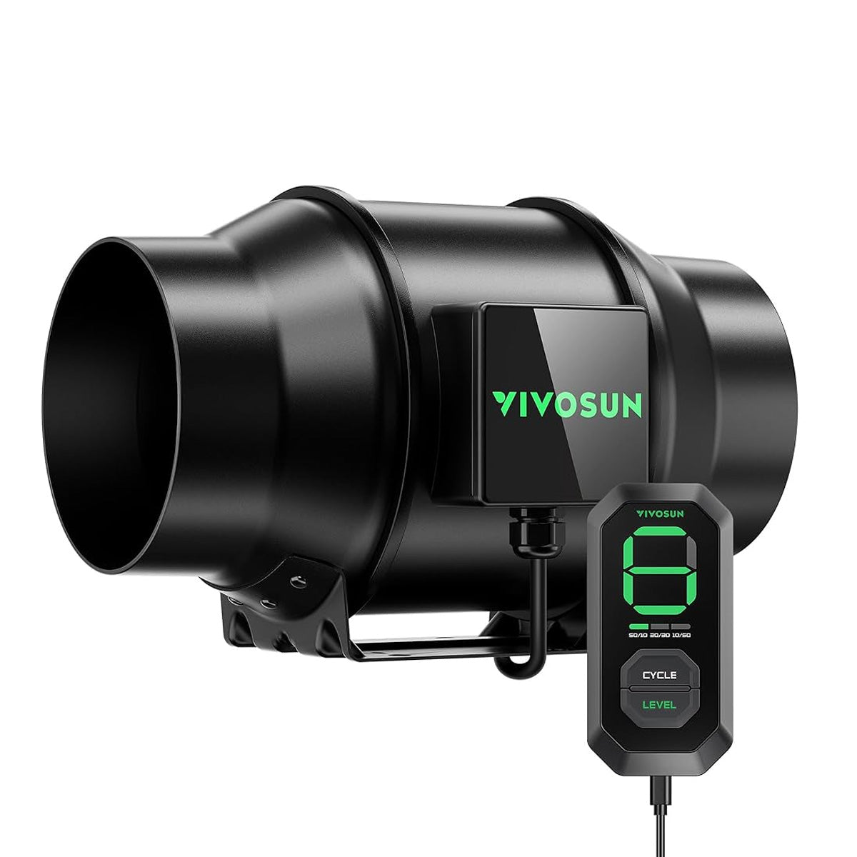 VIVOSUN AeroZesh Inline EC Fans with E12 Controller